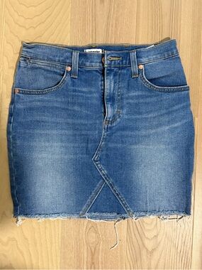 Wrangler Blue Denim Mini Skirt